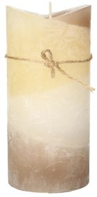 Świeca Dorotea 15cm cappuccino