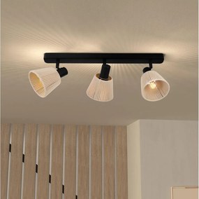 Eglo 44141 - Oprawa punktowa SEAGARD 3xE14/40W/230V beżowy/czarny