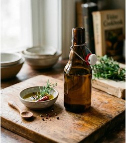 Brązowa szklana butelka 350 ml – Orion