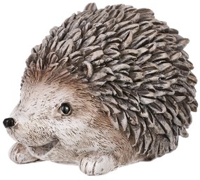 Dekoracja ogrodowa Jeż, 16 x 10 x 9 cm, polyresin