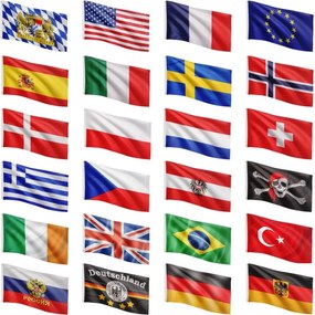 Flaga Brazylii, 120 x 80 cm