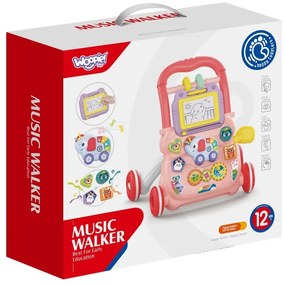 Woopie baby interaktywny chodzik pchacz muzyczny + znikopis