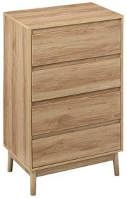 Komoda z szufladami ABANA, 60 x 40 x 107,3 cm