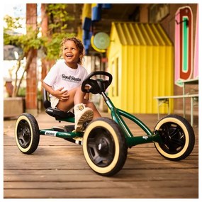 Berg gokart na pedały buddy retro green do 50 kg