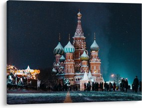 Obraz budowy w Rosji (70x50 cm)