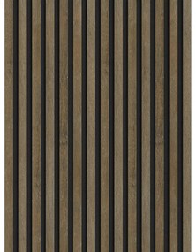 Mexen Lam-F lamele ścienne akustyczne 275 x 31,5 cm, filc 6 mm, Dąb Espresso - S105-275317-2812-065