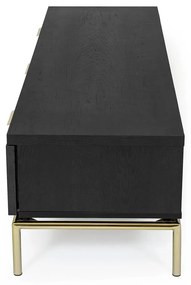 Czarna komoda Woodman Pimlico Lowboard