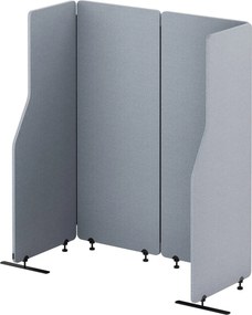 Parawan akustyczny Sadie, kolor Moon Dust, rozmiar 240/145 cm
