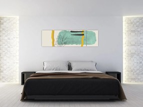 Obraz - Arkusze abstrakcyjne N⁰2 (170x50 cm)