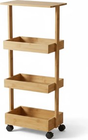 Regał kuchenny na kółkach HYGA, 87,5 cm