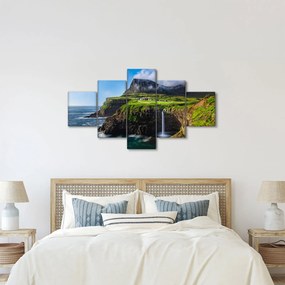 Obraz - Wodospad Múlafossur (125x70 cm)