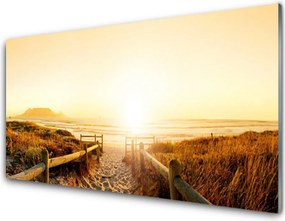 Szkło do Kuchni na Ścianę Ścieżka Ku Horyzontowi