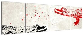 Obraz - Krokodyle (170x50 cm)