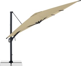 Doppler LIFE 300 x 400 cm – Parasol ogrodowy odchylany z boczną podporą