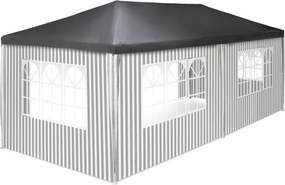 Namiot ogrodowy 3×6 m z systemem klik i bocznymi ściankami