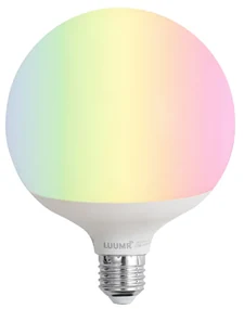 Inteligentna żarówka LED E27 G120 matowa RGBW 9W 806 lm 2700-6500K