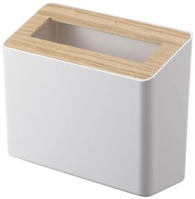 Biały biurowy plastikowy kosz na śmieci 2,3 l Rin – YAMAZAKI