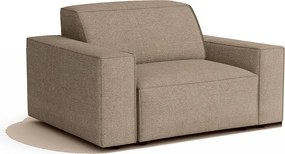 Fotel modułowy Cursal – 124 x 102 x 70 cm,  beżowy Raven 30, nowoczesny design