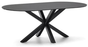 Stół ze szklanym blatem 100x200 cm Argo – Kave Home