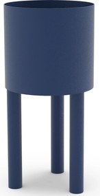 Wysoki kwietnik metalowy Bom H50 cm