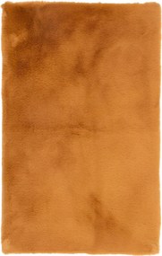 Dywanik futrzany Rudy 50x80 cm miękki Dekoracyjny Antypoślizgowy Estetyczny