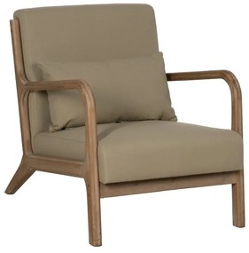 Beżowy fotel Weave – Ixia
