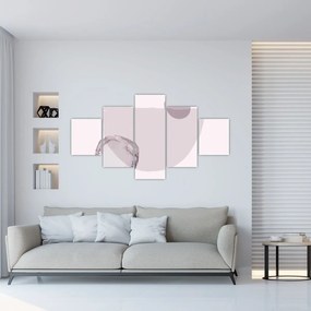 Obraz - Fioletowy minimalizm N⁰2 (125x70 cm)