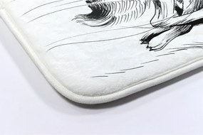 Dywanik do łazienki Dywanik do łazienki Zając Zwierzęta