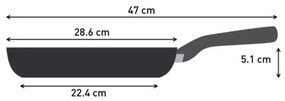 Patelnia ceramiczno-aluminiowa ø 28 cm Renew On – Tefal