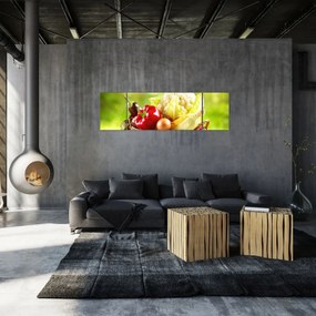 Obraz - Warzywa (170x50 cm)