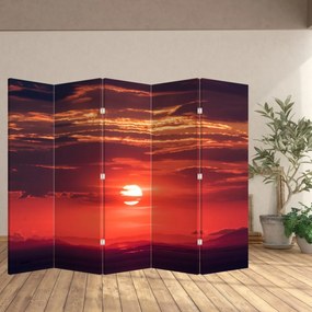 Parawan - Kolorowe Słońce (210x170 cm)