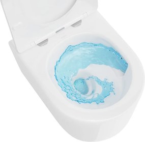Mexen Sofia miska wc Rimless Tornado z deską wolnoopadającą slim, duroplast, biała połysk - 30540500T