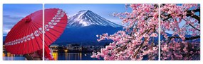 Obraz - Widok na szczyt, Japonia (170x50 cm)