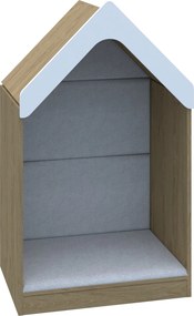 Regał przedszkolny domek tapicerowany Blox 70 index 2P-2R-DT