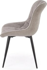 Krzesło do jadalni z ozdobnymi przeszyciami K567 Halmar