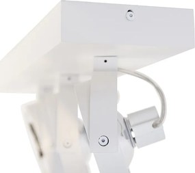 Designowy reflektor biały regulowany 3-punktowy - Go