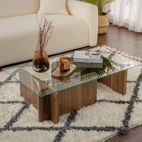 Stolik konferencyjny Flavio Walnut