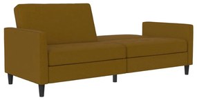 Żółta rozkładana sofa 86 cm Presley – Støraa