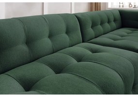 Ciemnozielona sofa 324 cm Kleber – Bobochic Paris