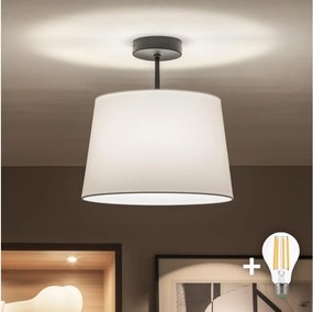 Brilagi - LED przysufitowy żyrandol CERIA 1xE27/60W/230V śr. 30 cm czarny/biały