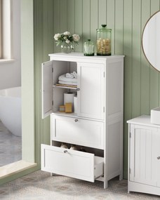 Szafka Łazienkowa Biała - BBC551P31V1