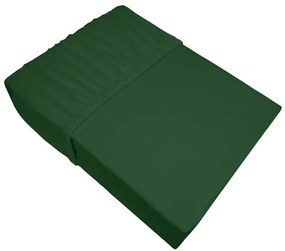 Prześcieradło Jersey z gumką Bielbaw 160x200 butelkowa zieleń GRENO