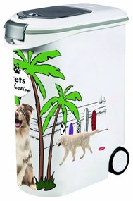 Pojemnik Curver Feed, wzór psi, 54 l / 20 kg