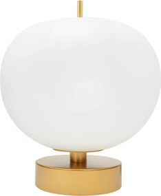 Lampa stołowa ze szklanym kloszem i oświetleniem LED Apple T