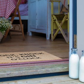 Wycieraczka z włókna kokosowego 40x60 cm Gin O'Clock – Artsy Doormats
