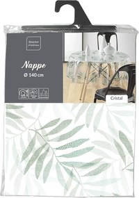 Obrus zmywalny ø 140 cm Verdalis – douceur d'intérieur