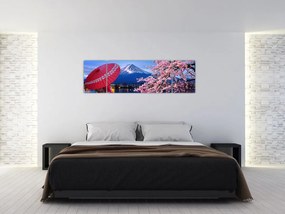 Obraz - Widok na szczyt, Japonia (170x50 cm)