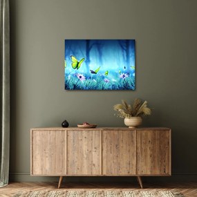 Obraz - Mistyczna leśna polana (70x50 cm)