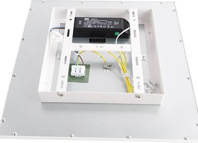 Lampa sufitowa biała 40 cm z wbudowanym LEDem o 4-stopniowej regulacji jasności - Liv