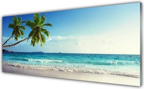 Panel nad blat kuchenny Tropikalna Palma na Wybrzeżu